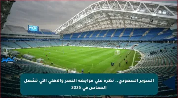 السوبر السعودي.. نظرة على مواجهة النصر والأهلي التي تشعل الحماس في 2025